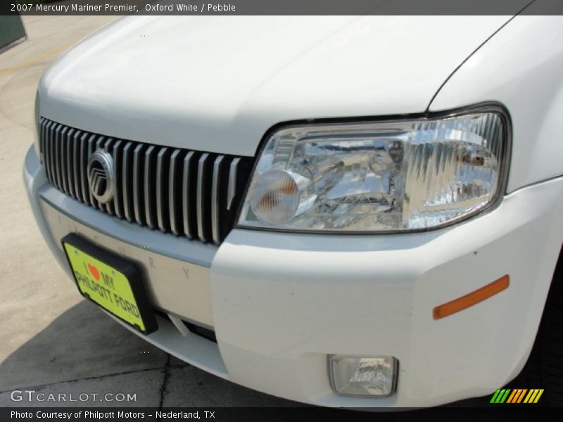 Oxford White / Pebble 2007 Mercury Mariner Premier