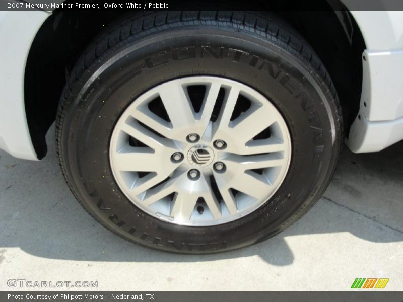 Oxford White / Pebble 2007 Mercury Mariner Premier