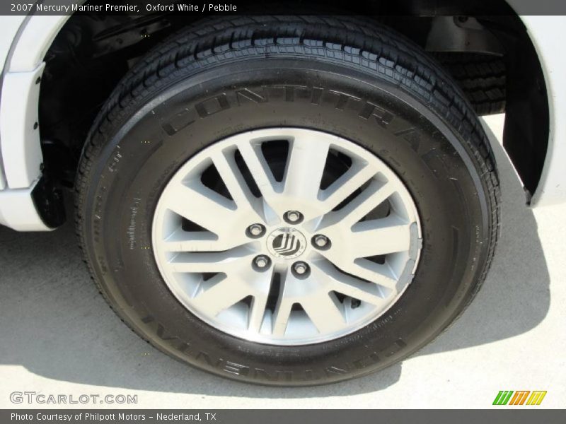 Oxford White / Pebble 2007 Mercury Mariner Premier