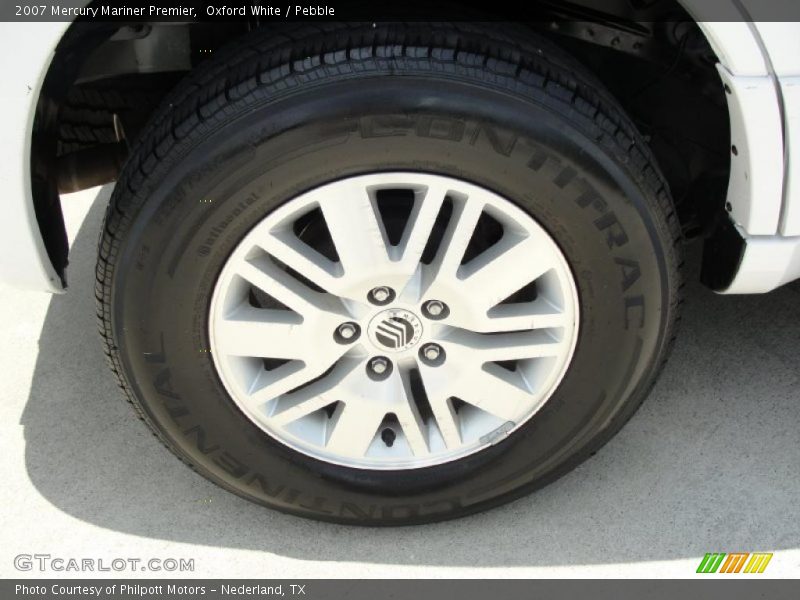Oxford White / Pebble 2007 Mercury Mariner Premier