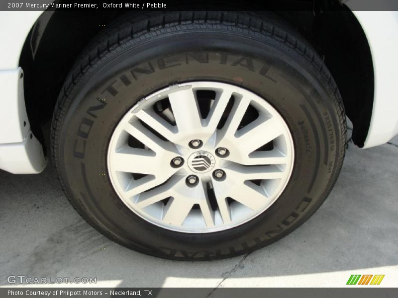 Oxford White / Pebble 2007 Mercury Mariner Premier