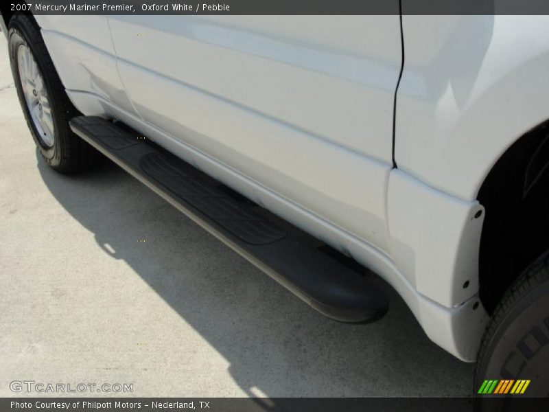Oxford White / Pebble 2007 Mercury Mariner Premier