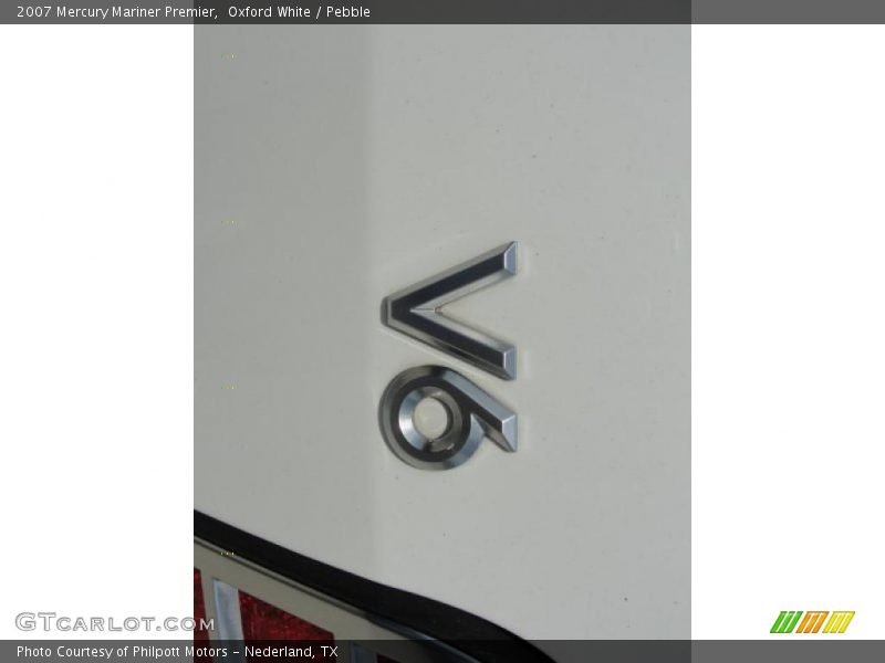 Oxford White / Pebble 2007 Mercury Mariner Premier