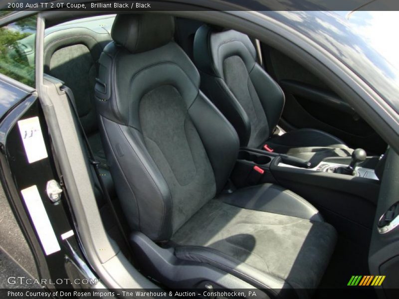 Brilliant Black / Black 2008 Audi TT 2.0T Coupe
