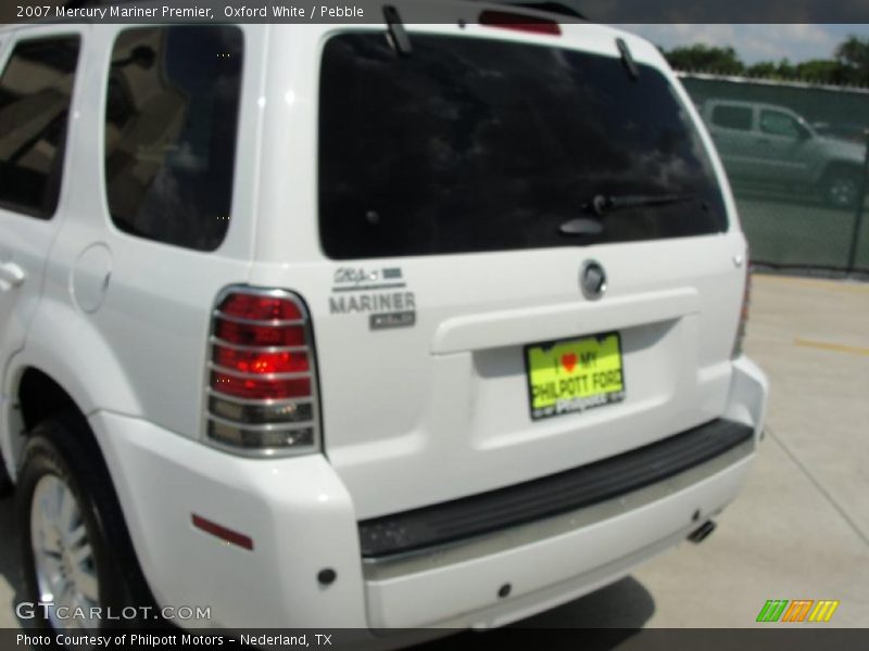 Oxford White / Pebble 2007 Mercury Mariner Premier
