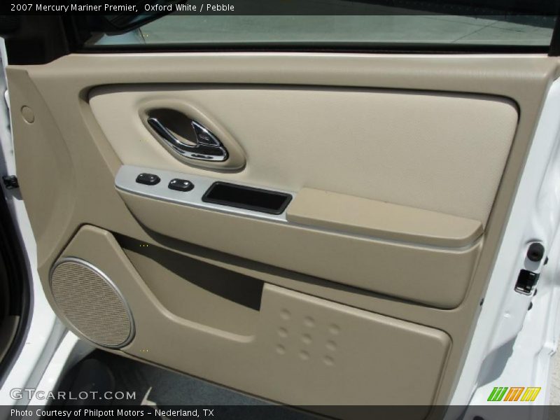 Oxford White / Pebble 2007 Mercury Mariner Premier