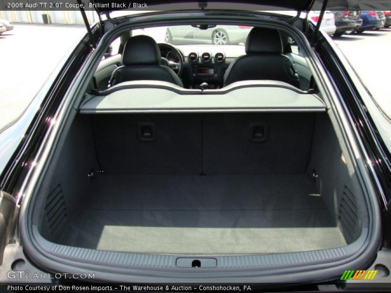 Brilliant Black / Black 2008 Audi TT 2.0T Coupe