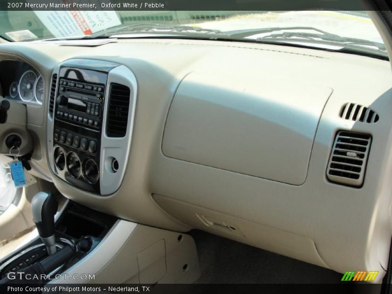 Oxford White / Pebble 2007 Mercury Mariner Premier