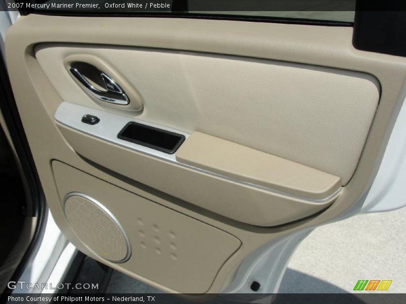 Oxford White / Pebble 2007 Mercury Mariner Premier