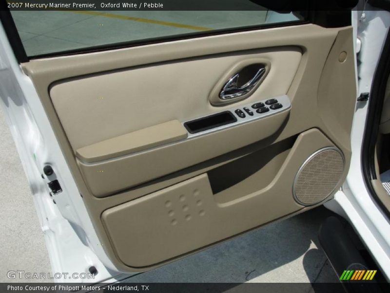 Oxford White / Pebble 2007 Mercury Mariner Premier