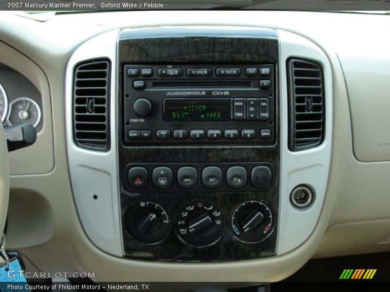 Oxford White / Pebble 2007 Mercury Mariner Premier