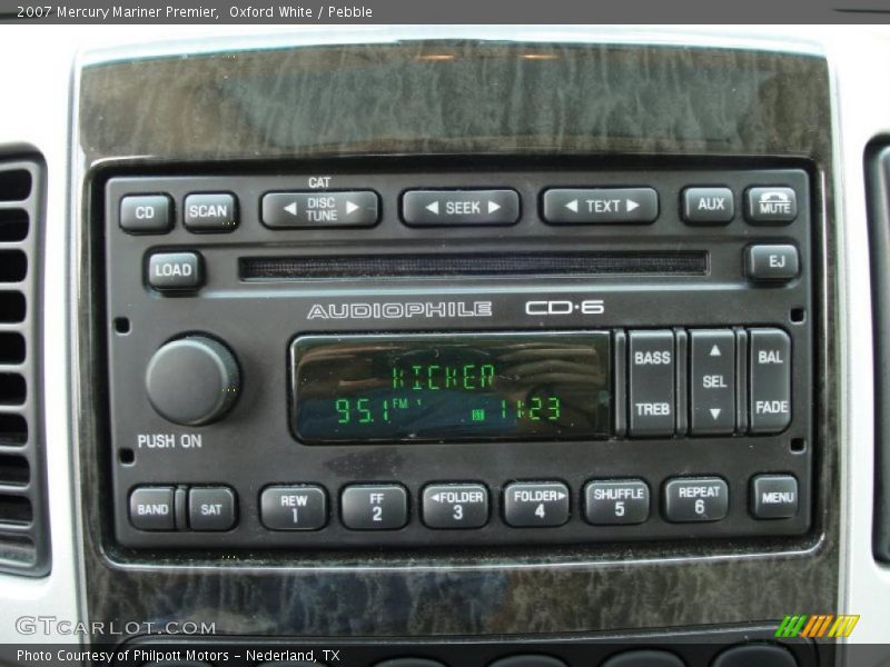 Oxford White / Pebble 2007 Mercury Mariner Premier
