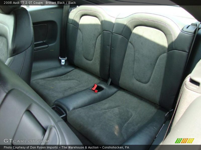 Brilliant Black / Black 2008 Audi TT 2.0T Coupe