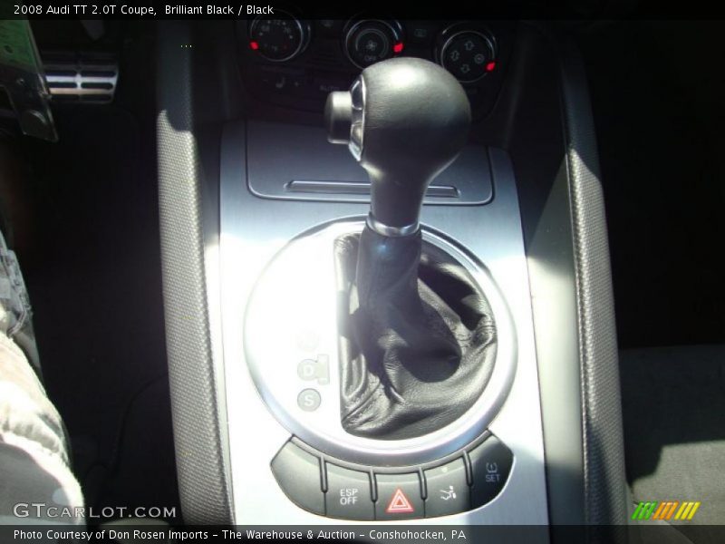 Brilliant Black / Black 2008 Audi TT 2.0T Coupe