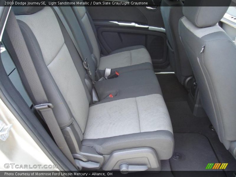 Light Sandstone Metallic / Dark Slate Gray/Light Graystone 2009 Dodge Journey SE