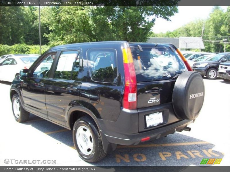 Nighthawk Black Pearl / Black 2002 Honda CR-V LX