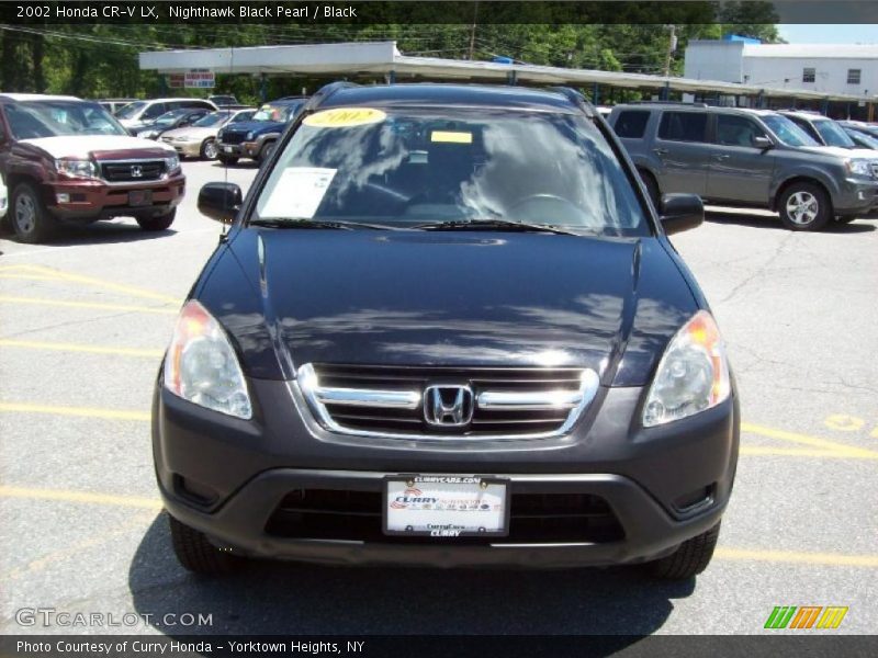 Nighthawk Black Pearl / Black 2002 Honda CR-V LX
