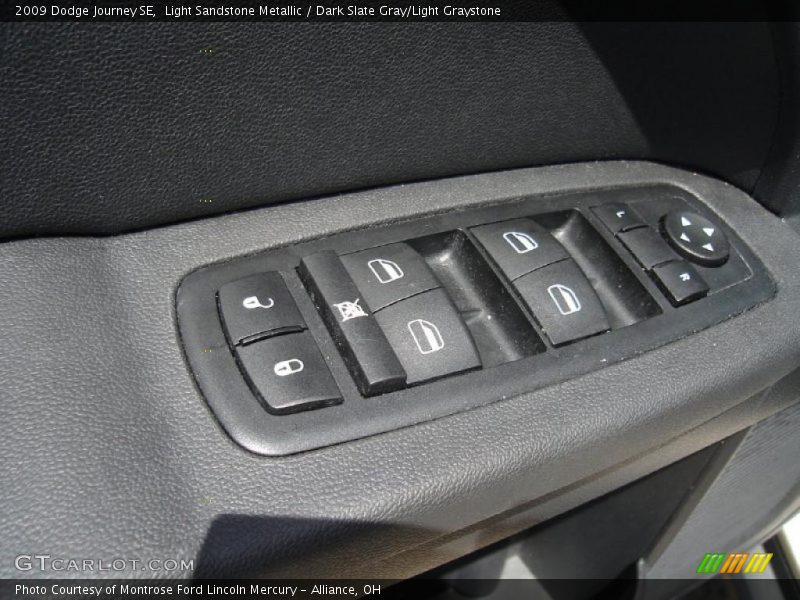 Light Sandstone Metallic / Dark Slate Gray/Light Graystone 2009 Dodge Journey SE