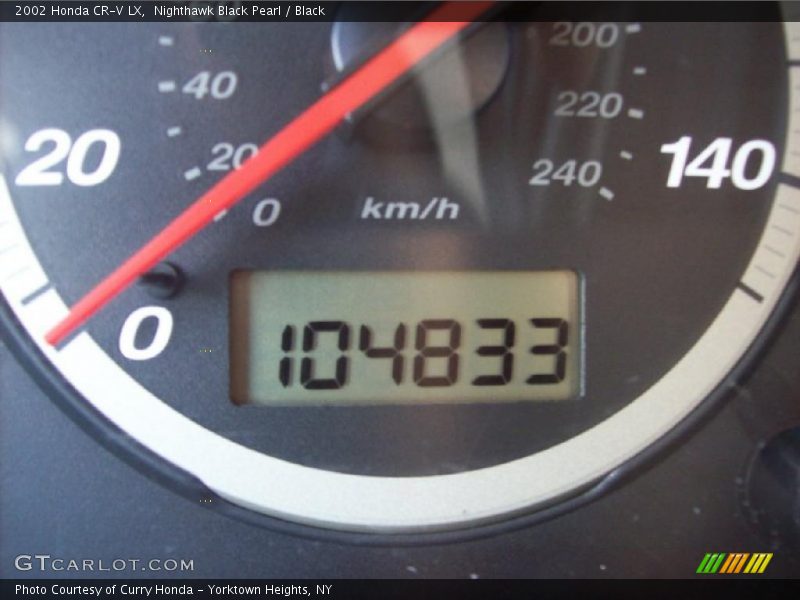 Nighthawk Black Pearl / Black 2002 Honda CR-V LX