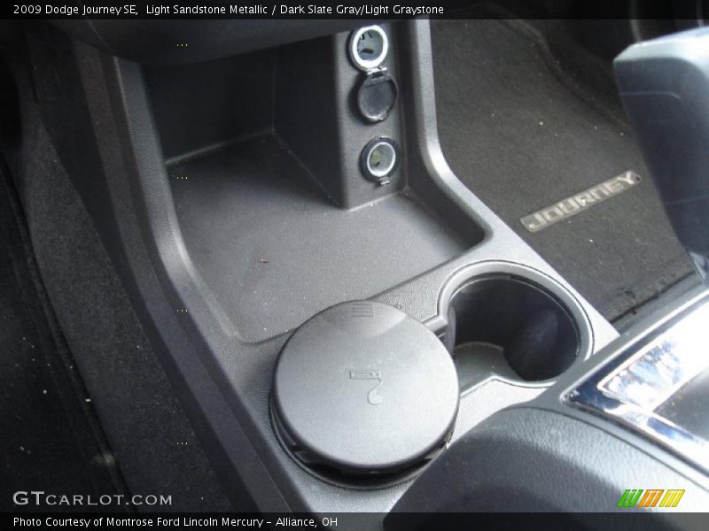 Light Sandstone Metallic / Dark Slate Gray/Light Graystone 2009 Dodge Journey SE