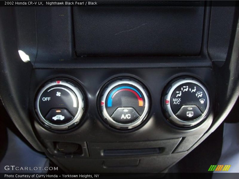 Nighthawk Black Pearl / Black 2002 Honda CR-V LX