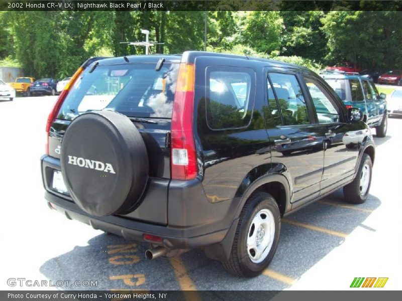 Nighthawk Black Pearl / Black 2002 Honda CR-V LX