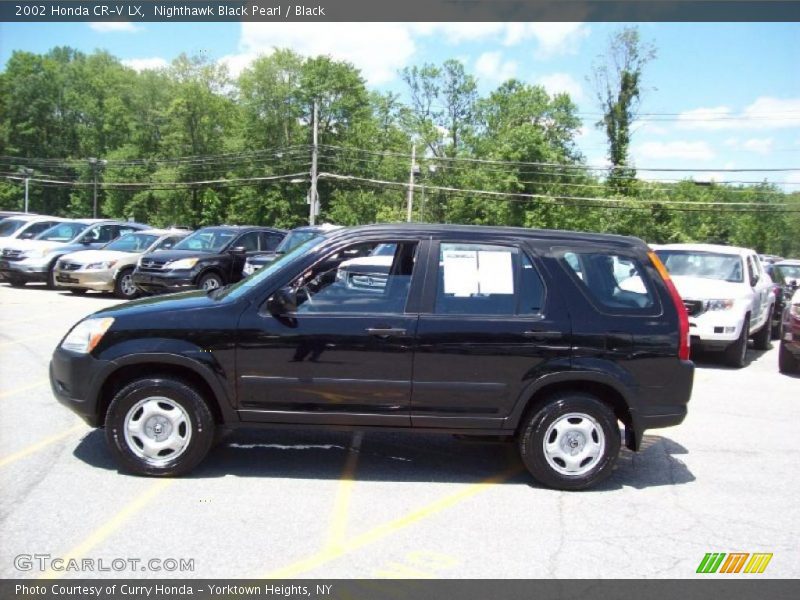 Nighthawk Black Pearl / Black 2002 Honda CR-V LX