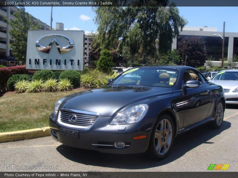 Smoky Granite Mica / Saddle 2007 Lexus SC 430 Convertible