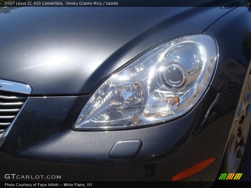 Smoky Granite Mica / Saddle 2007 Lexus SC 430 Convertible