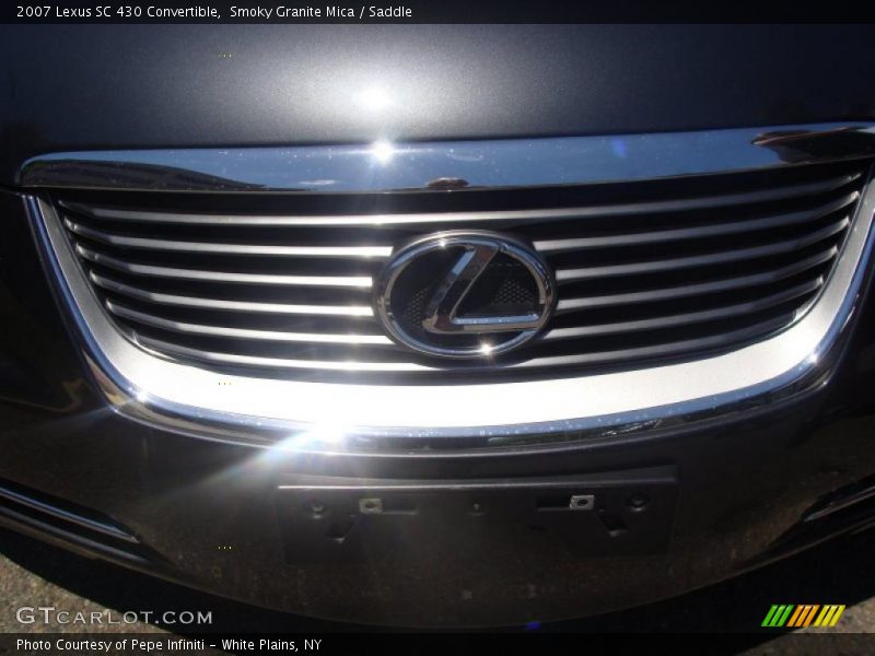 Smoky Granite Mica / Saddle 2007 Lexus SC 430 Convertible