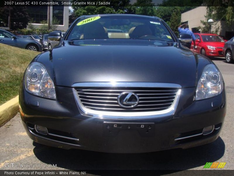 Smoky Granite Mica / Saddle 2007 Lexus SC 430 Convertible