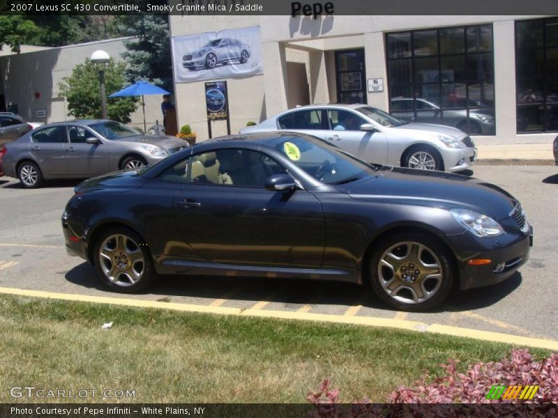 Smoky Granite Mica / Saddle 2007 Lexus SC 430 Convertible