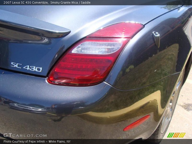 Smoky Granite Mica / Saddle 2007 Lexus SC 430 Convertible