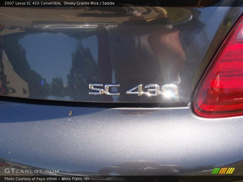 Smoky Granite Mica / Saddle 2007 Lexus SC 430 Convertible
