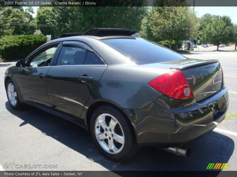 Granite Metallic / Ebony 2005 Pontiac G6 GT Sedan