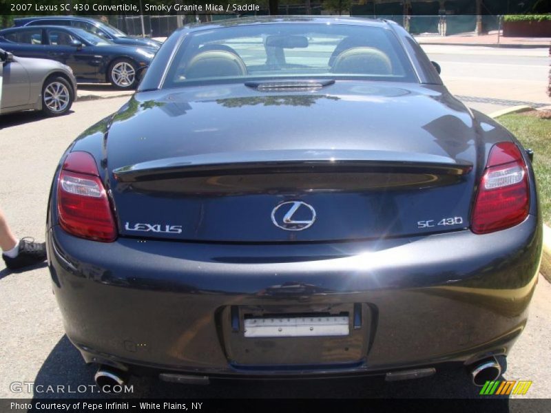 Smoky Granite Mica / Saddle 2007 Lexus SC 430 Convertible
