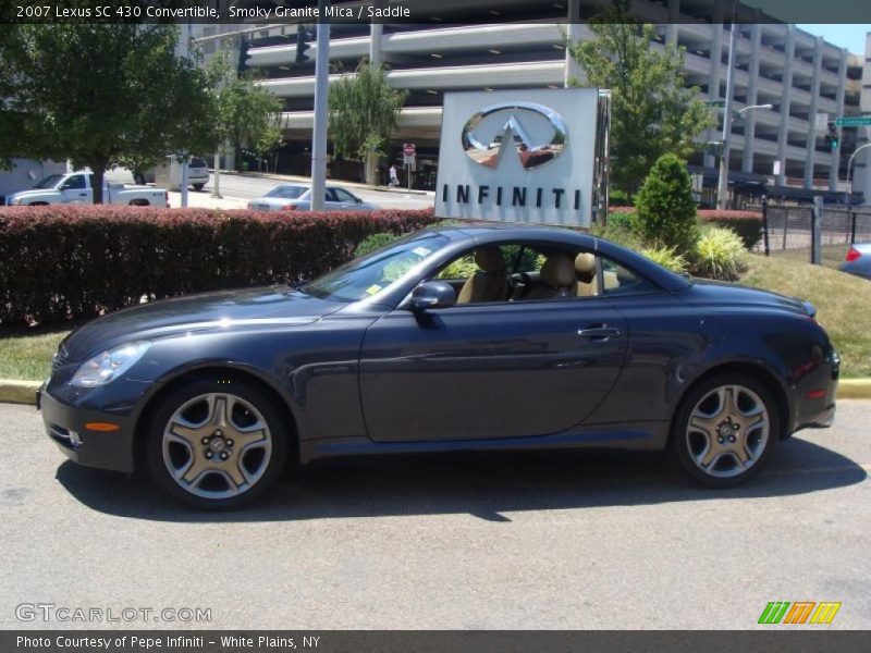 Smoky Granite Mica / Saddle 2007 Lexus SC 430 Convertible