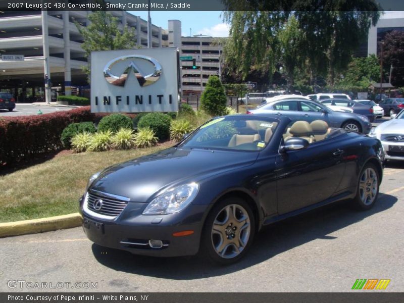 Smoky Granite Mica / Saddle 2007 Lexus SC 430 Convertible
