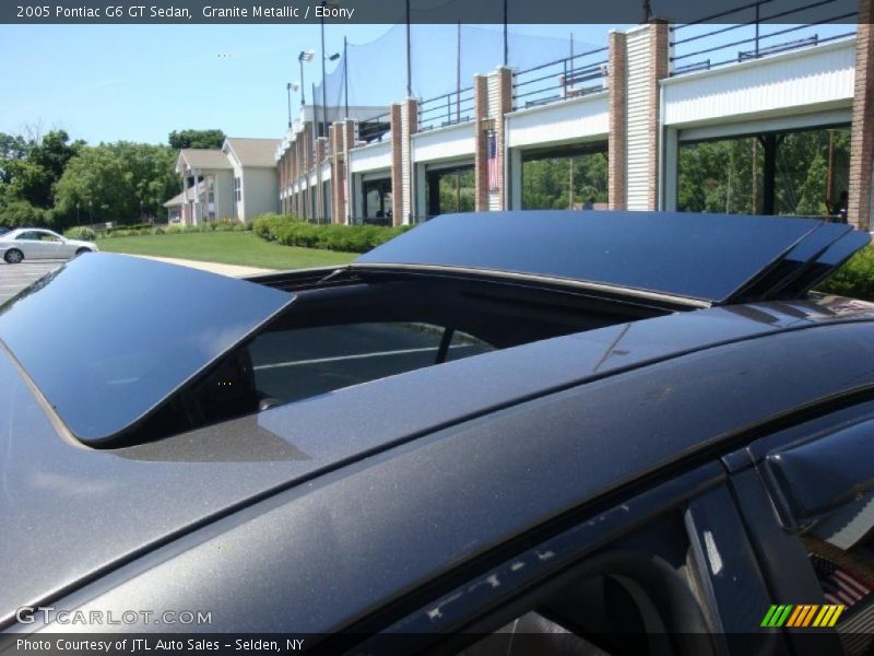 Granite Metallic / Ebony 2005 Pontiac G6 GT Sedan