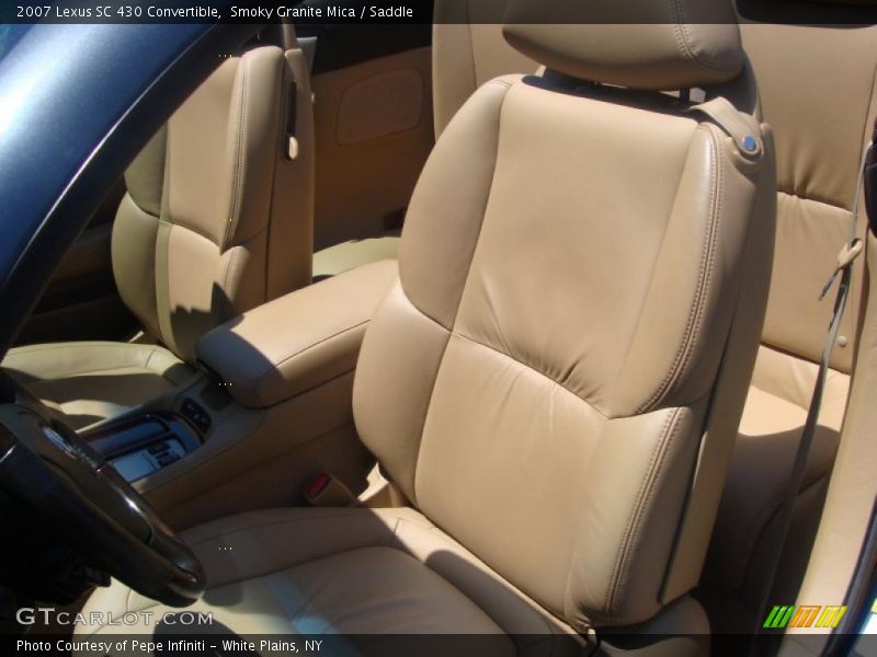 Smoky Granite Mica / Saddle 2007 Lexus SC 430 Convertible