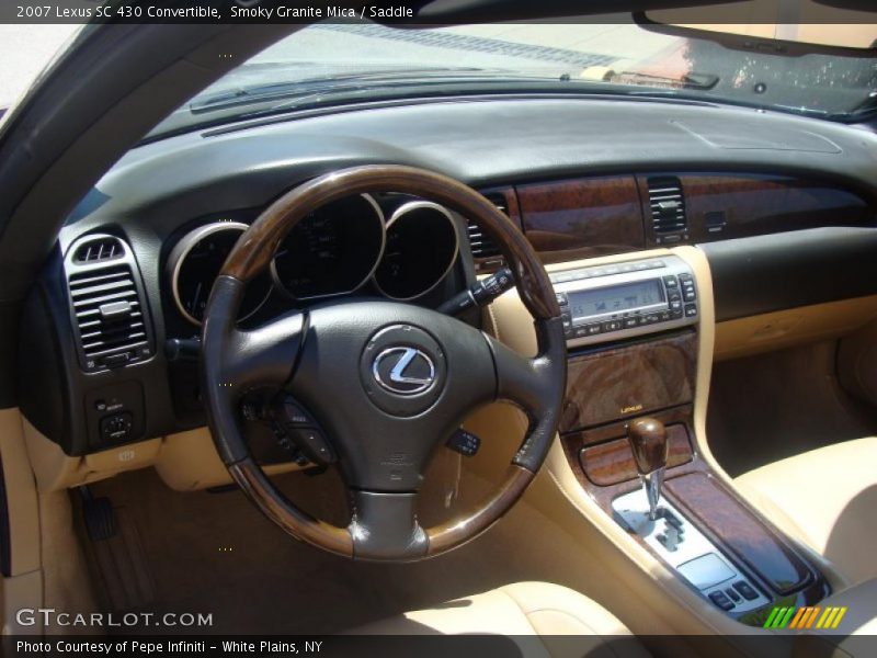 Smoky Granite Mica / Saddle 2007 Lexus SC 430 Convertible
