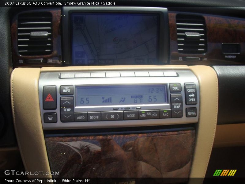 Smoky Granite Mica / Saddle 2007 Lexus SC 430 Convertible