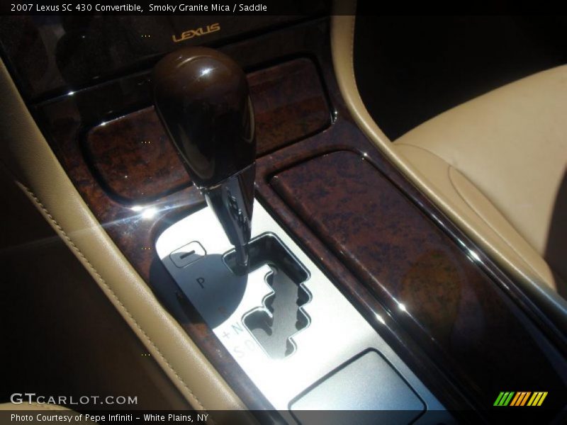 Smoky Granite Mica / Saddle 2007 Lexus SC 430 Convertible