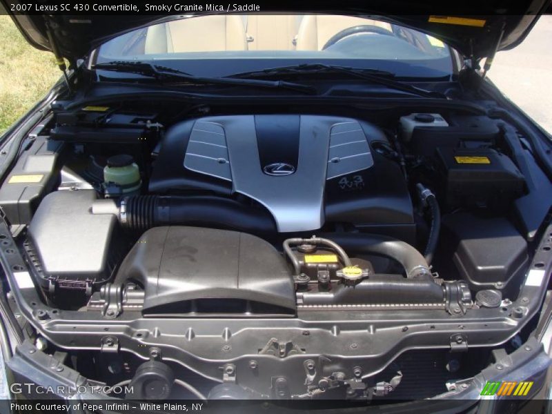 Smoky Granite Mica / Saddle 2007 Lexus SC 430 Convertible