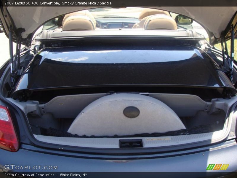 Smoky Granite Mica / Saddle 2007 Lexus SC 430 Convertible