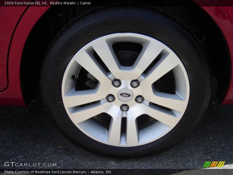 Redfire Metallic / Camel 2009 Ford Fusion SEL V6