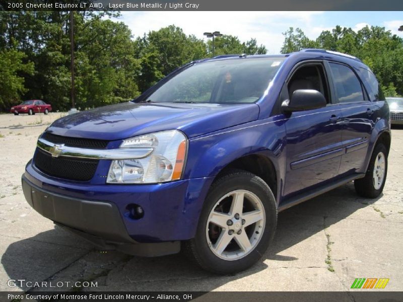 Laser Blue Metallic / Light Gray 2005 Chevrolet Equinox LT AWD