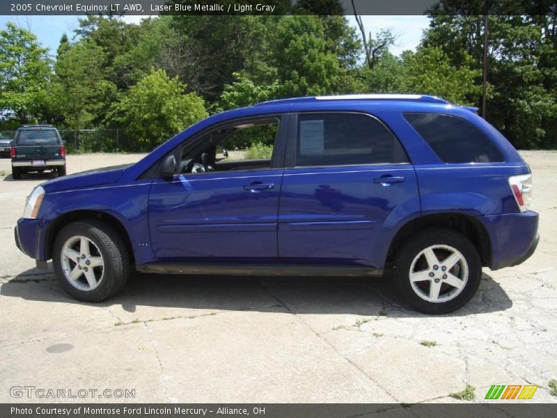 Laser Blue Metallic / Light Gray 2005 Chevrolet Equinox LT AWD