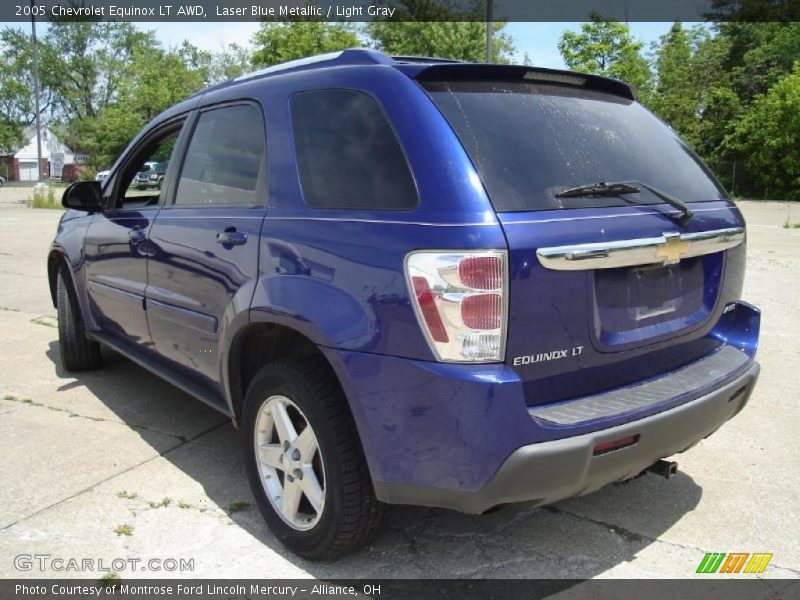 Laser Blue Metallic / Light Gray 2005 Chevrolet Equinox LT AWD
