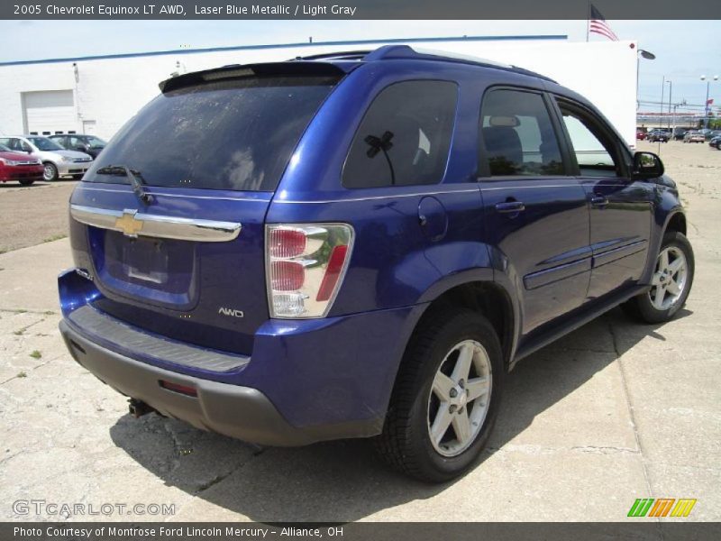 Laser Blue Metallic / Light Gray 2005 Chevrolet Equinox LT AWD